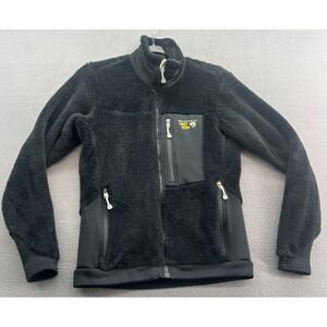Mountain Hardwear Black Fleece Jacket Full Zip Women's S/P Outdoor Adventure